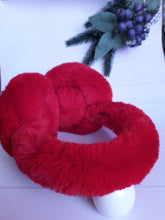 Load image into Gallery viewer, Faux Fur Earmuffs in Red