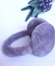 Load image into Gallery viewer, Faux Fur Earmuffs in Purple