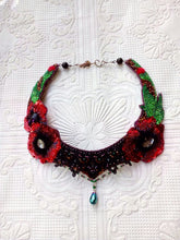 Load image into Gallery viewer, Red poppy Necklace