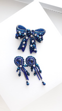 Load image into Gallery viewer, Blue Earrings