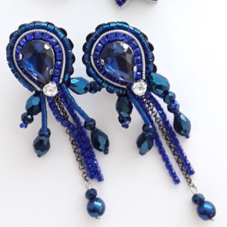 Blue Earrings