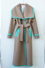 Load image into Gallery viewer, Coffee wool coat