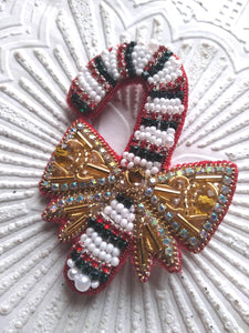 Candy Christmas Brooch