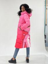 Load image into Gallery viewer, Down alternative Winter Parka Pink Panther