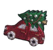 Load image into Gallery viewer, Christmas car Brooch