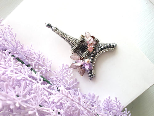The Eiffel Tower Brooch