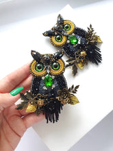 Load image into Gallery viewer, Owl Brooch