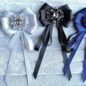 Fabric Bow Brooch