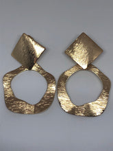 Load image into Gallery viewer, Handmade Bijou Earrings in Gold Colour