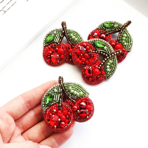 Cherry Brooch