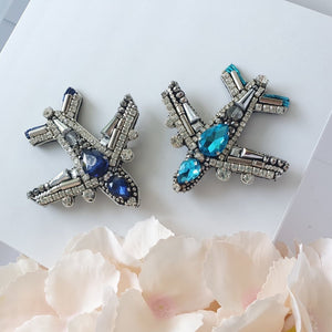 Airplane Brooch