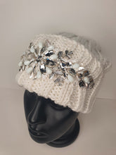 Load image into Gallery viewer, White Beaded Hat