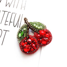 Load image into Gallery viewer, Cherry Brooch