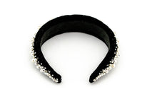 Load image into Gallery viewer, Padded Handmade Headband in Black and White